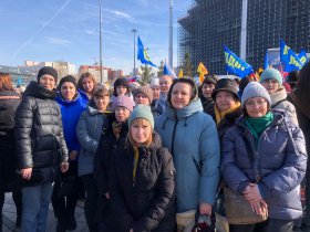18 марта работники Архива приняли участие в митинге-концерте, который был посвящен 10-летнему юбилею со дня воссоединения Крыма с Россией