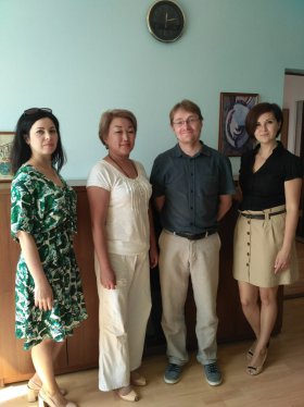 Сотрудничество между Управлением архивами Свердловской области и архивной службой Кыргызской Республики